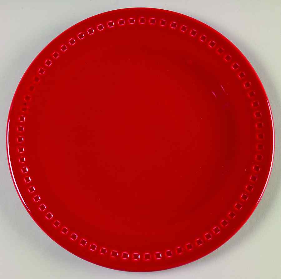 Kick It Up a Notch Red Salad Plate by Emeril Lagasse-1