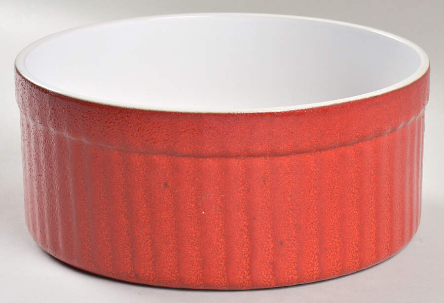 Cerise (Provencale Red) 8" Souffle by Emile Henry-1