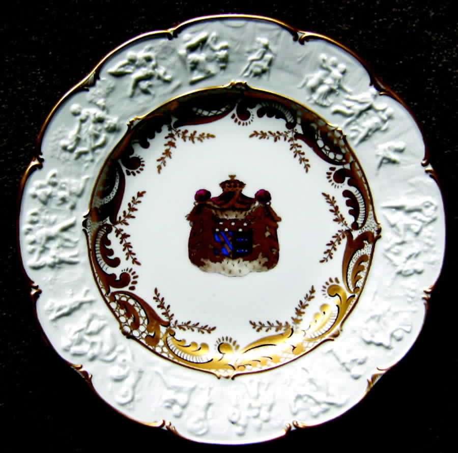 Napoleon & Josephine Service Plate (Charger) by Ernst Bohne-1