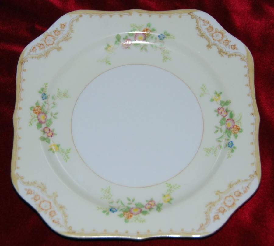 EMP100 Square Salad Plate by Empress (Japan)-1