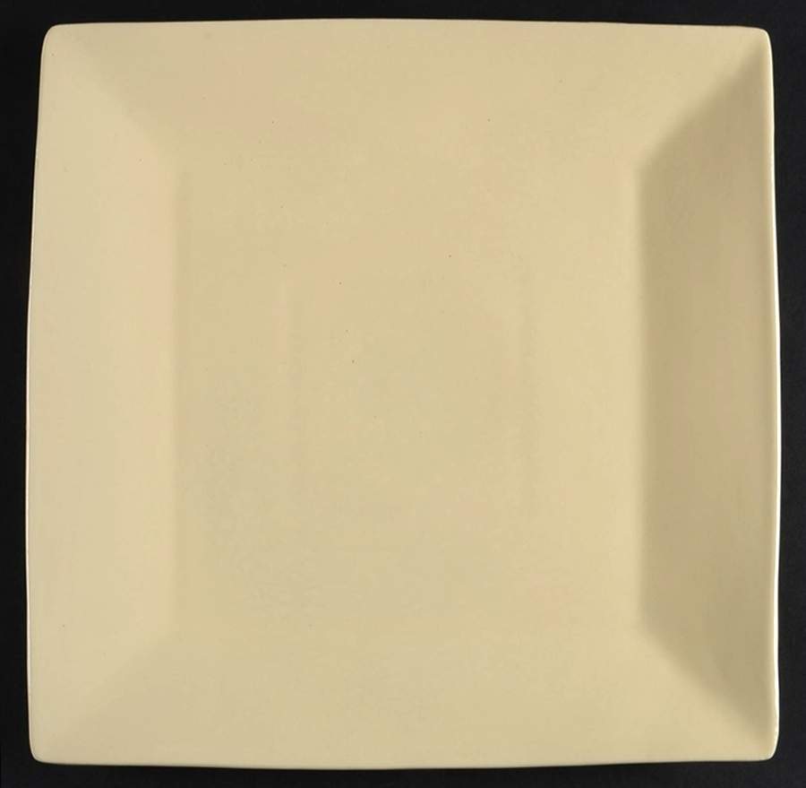 Trilogy Cream 12" Square Serving Platter by Essence-1