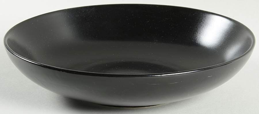 Trilogy Black 9" Individual Pasta Bowl by Essence-1