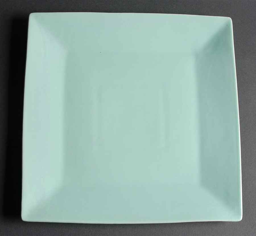 Trilogy Rain Aqua 12" Square Serving Platter by Essence-1