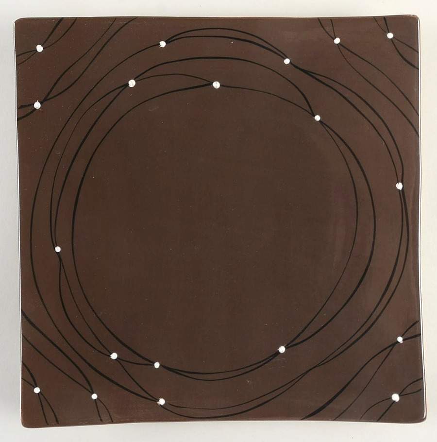 Jetson Square Dinner Plate by Essence-1