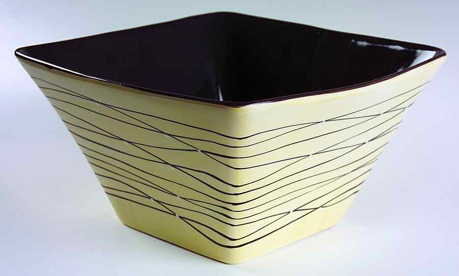 Jetson 10" Square Salad Serving Bowl by Essence-1