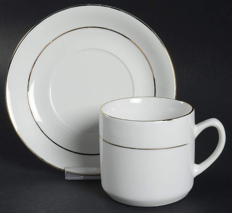 EED1 Flat Cup & Saucer Set by Ep Excellant-1