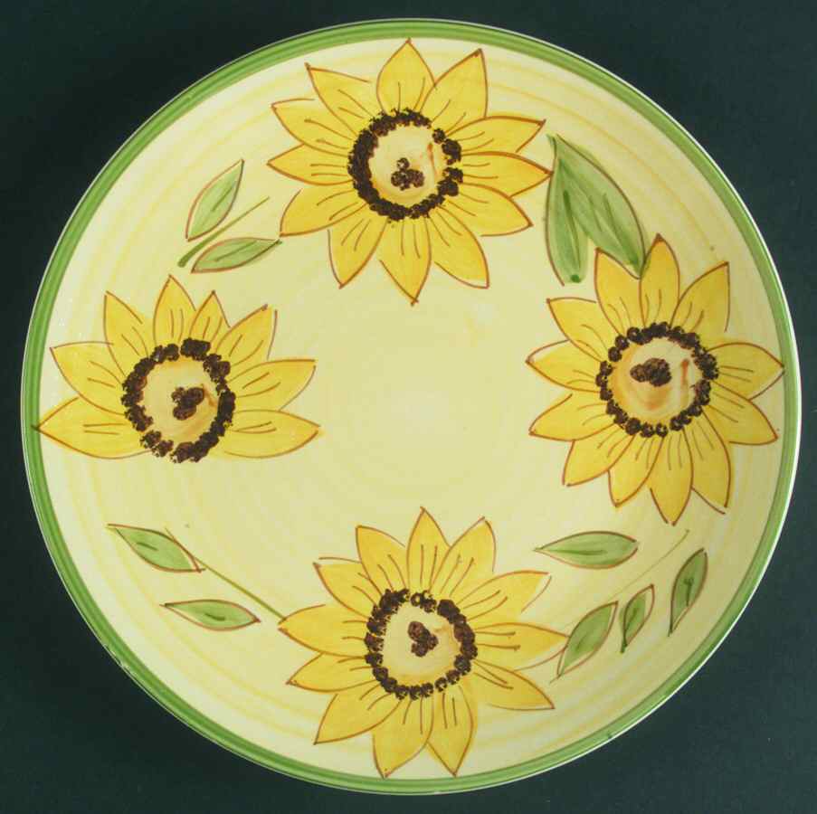 Sunflower Poise Dinner Plate by Essential Home-1