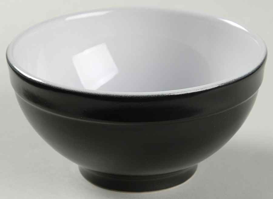 Black Coupe Cereal Bowl by Emile Henry-1