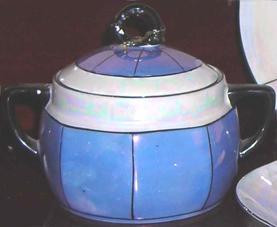 EDH11 Sugar Bowl & Lid by Eduard Haberlander-1