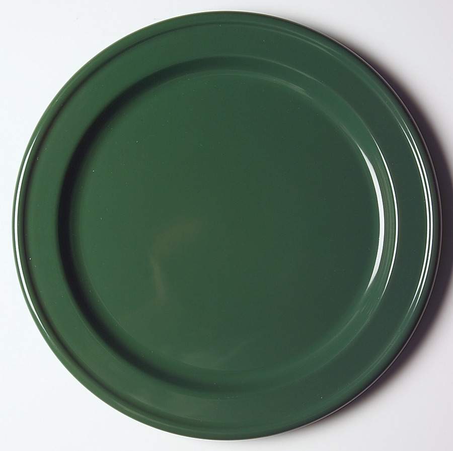 Olive Green Dinner Plate by Emile Henry-1