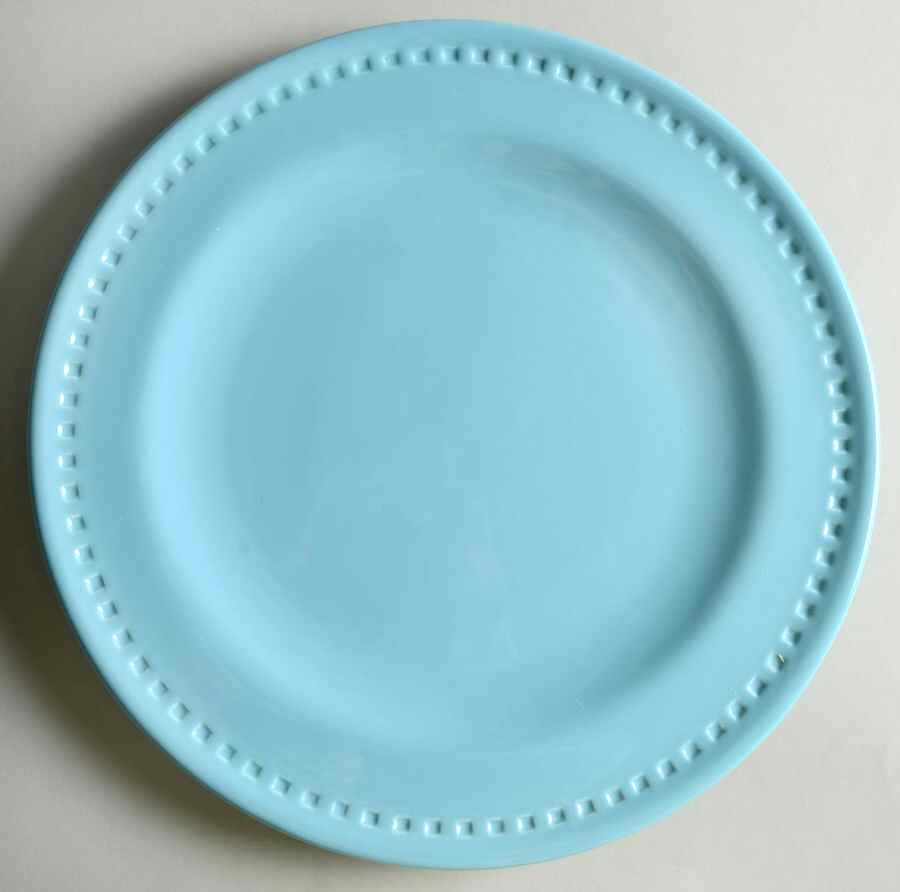 Kick It Up a Notch Aqua Dinner Plate by Emeril Lagasse-1