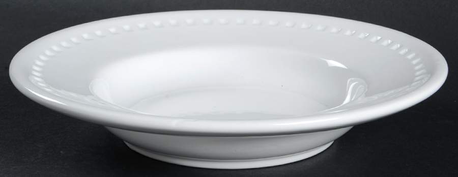 Kick It Up a Notch White Rim Soup Bowl by Emeril Lagasse-1