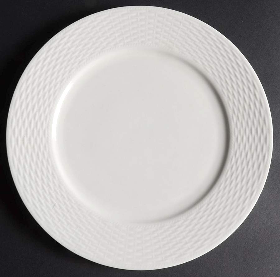 Basketweave Dinner Plate by Essential Home-1