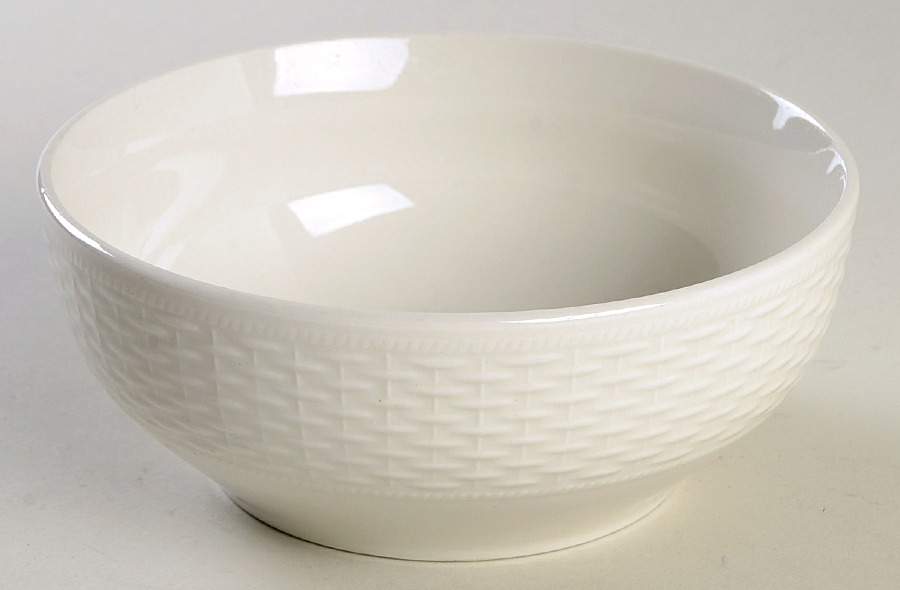 Basketweave Soup/Cereal Bowl by Essential Home-1