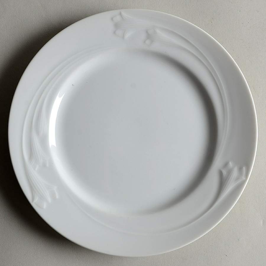 White Jasmine Salad Plate by Epicure (Japan)-1