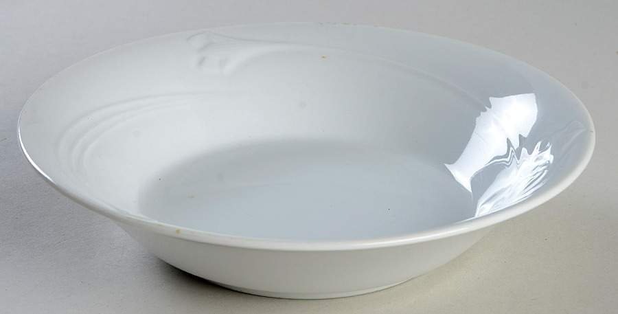 White Jasmine Coupe Soup Bowl by Epicure (Japan)-1
