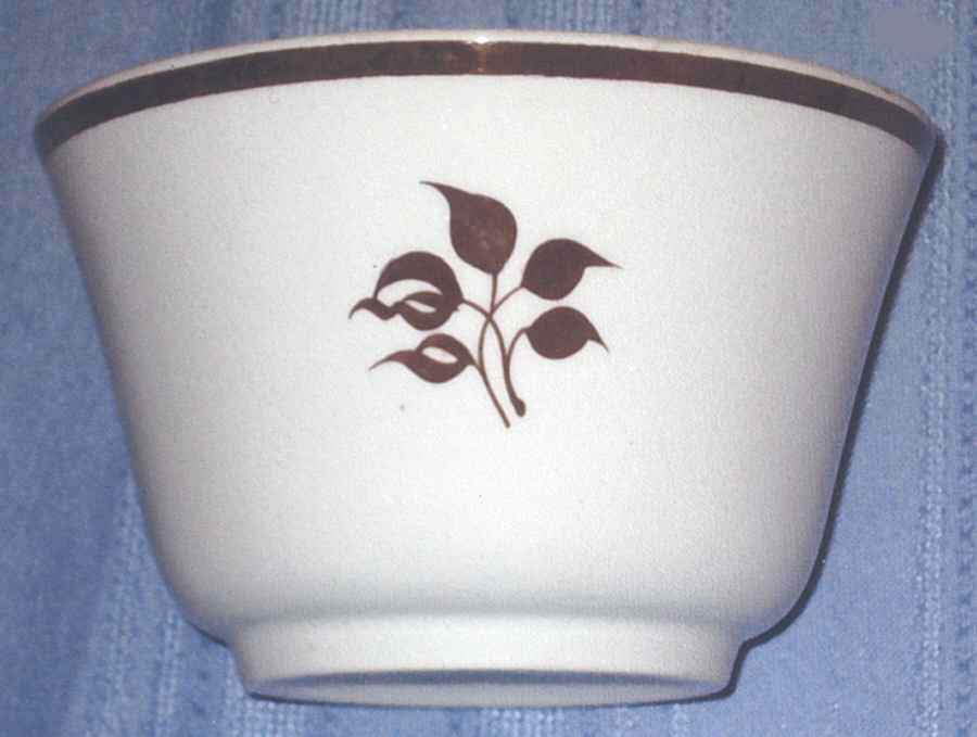 Tobacco Leaf Open Sugar Bowl by Elsmore & Forster-1