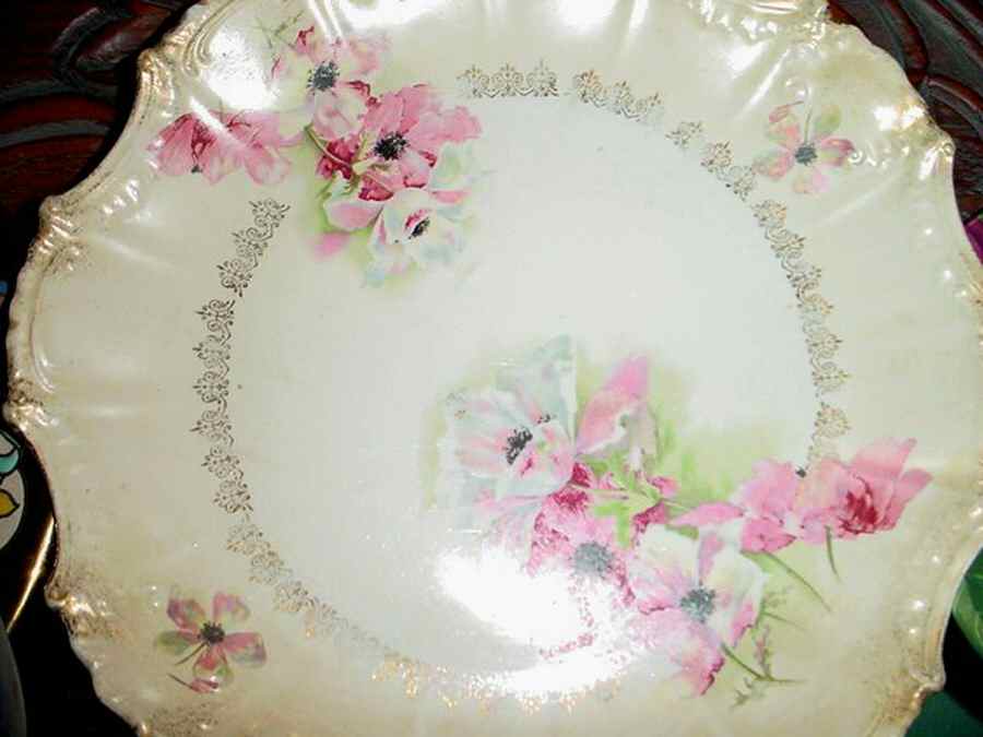 882 (Floral & Filigree) Dinner Plate by Empire China-1