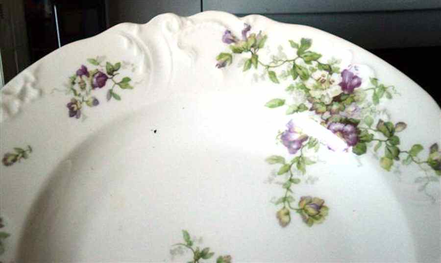 EBF7 Dinner Plate by Emile Bourgeois (France)-1