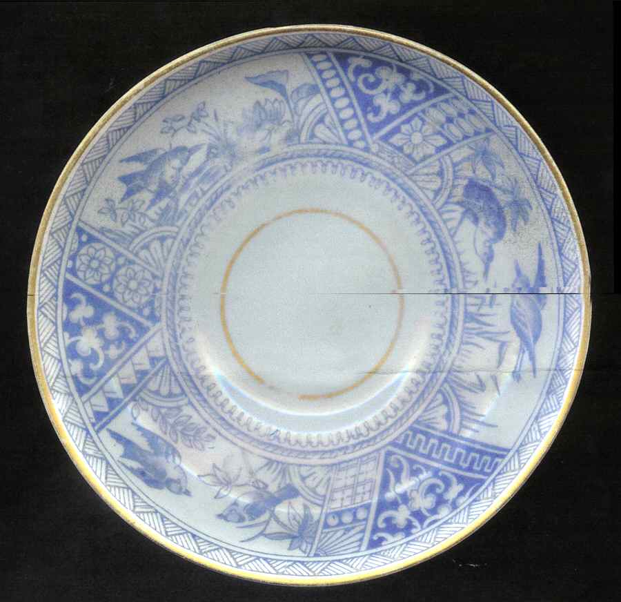 Congo Saucer for Demitasse Cup by Charles Meigh & Sons-1