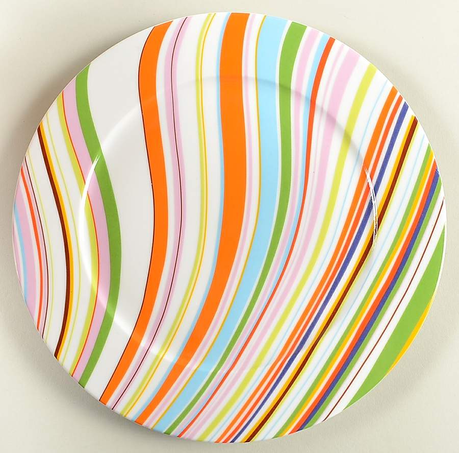 Marble Swirl Salad/Dessert Plate by Echo Design-1