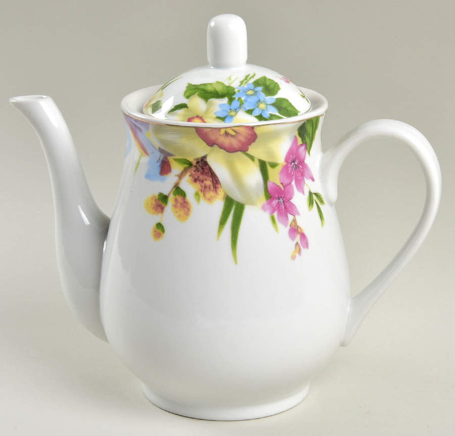 Joyus Garden Coffee Pot & Lid by Emerald Collection-1