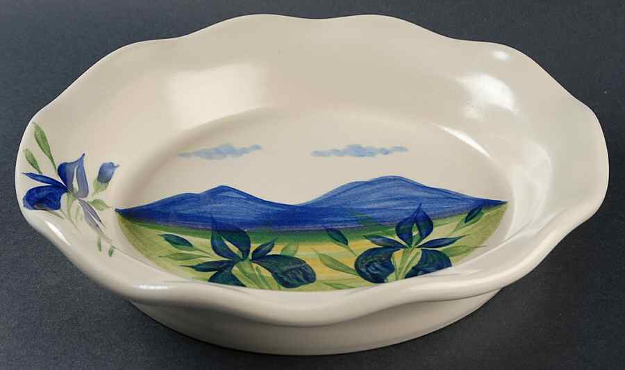 Peaks of Otter 10" Pie Baking Plate by Emerson Creek Pottery-1