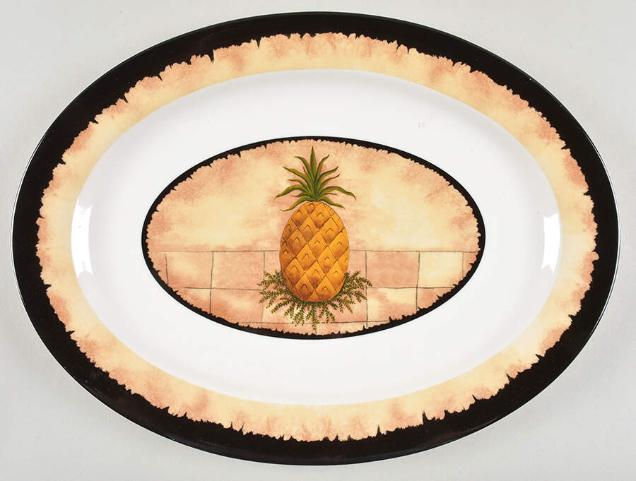 Hospitality 14" Oval Serving Platter by Esc Trading Company-1