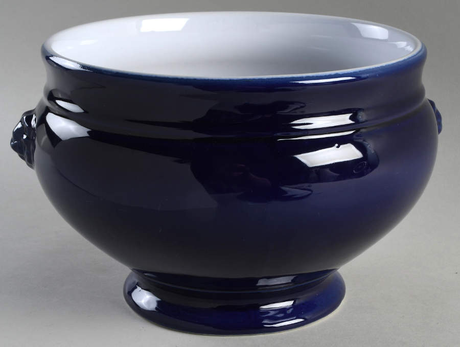 Cobalt Blue Tureen No Lid by Emile Henry-1