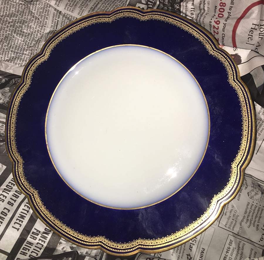 EBF13 Salad Plate by Emile Bourgeois (France)-1