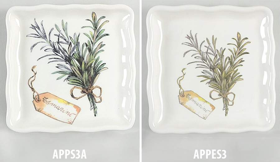 EFD3 Square Appetizer Plate by Effetti d'Arte (Effetti Home)-1