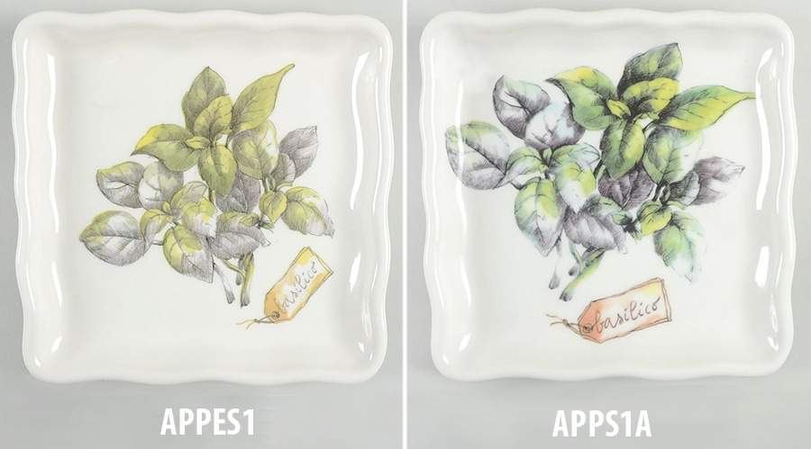 EFD3 Square Appetizer Plate by Effetti d'Arte (Effetti Home)-1