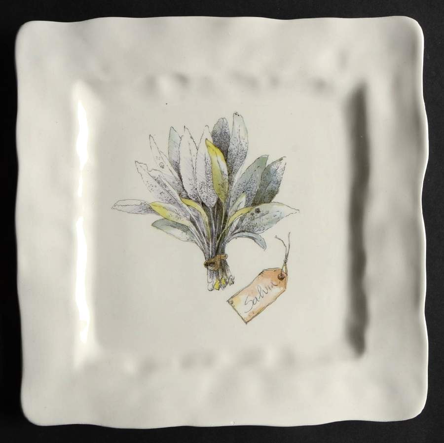 EFD3 Square Salad Plate by Effetti d'Arte (Effetti Home)-1