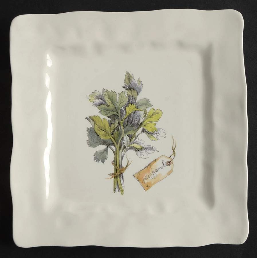 EFD3 Square Salad Plate by Effetti d'Arte (Effetti Home)-1
