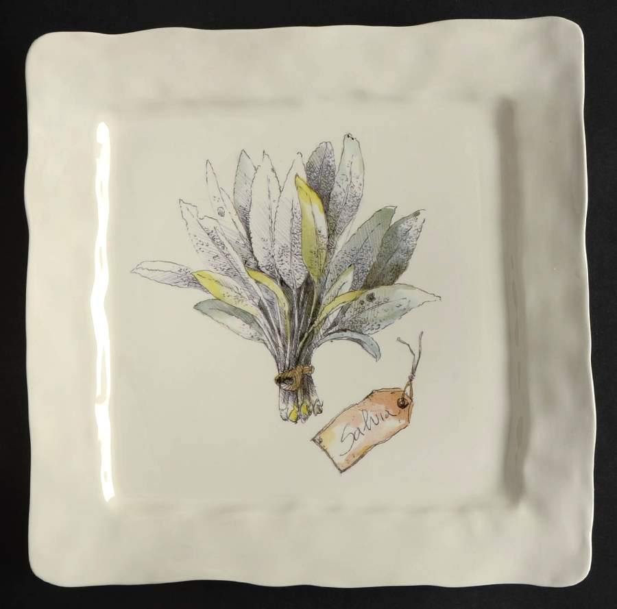 EFD3 Square Dinner Plate by Effetti d'Arte (Effetti Home)-1