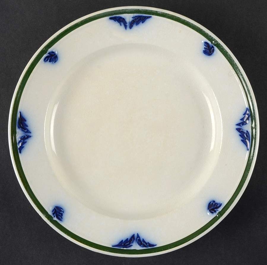 Tulip Flow Blue Dinner Plate by Elsmore & Forster-1