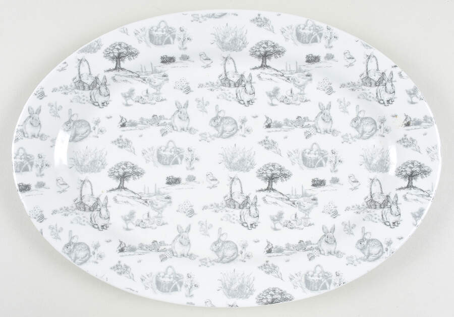 E1V3 16" Oval Serving Platter by Envogue Home-1