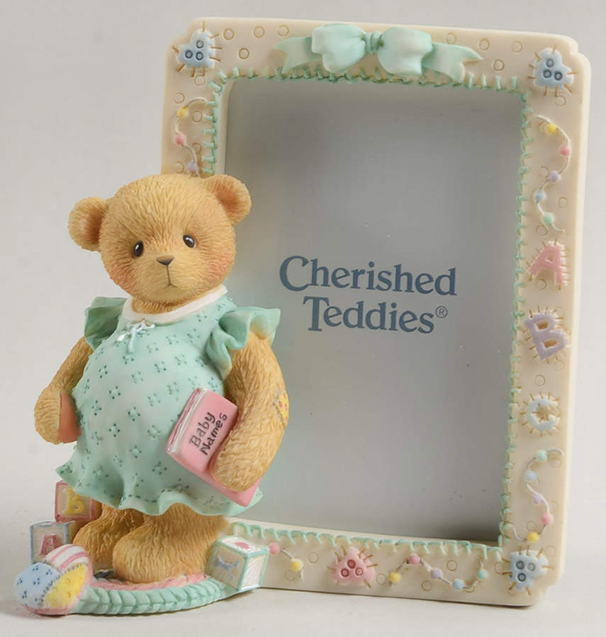 Cherished Teddies Frame-Holds 2.5" X 3.5" by Enesco-1
