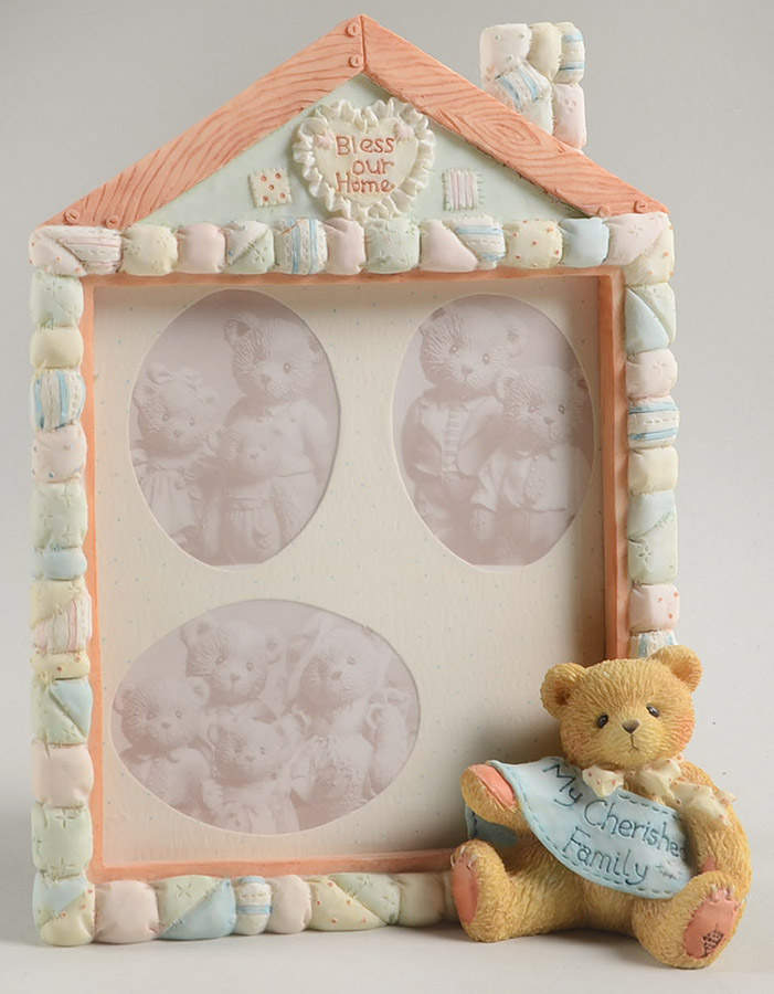 Cherished Teddies Frame-Holds 4 1/4" X 4 1/4" by Enesco-1