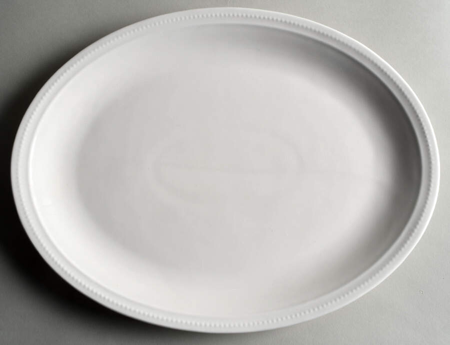 Casa 14" Oval Serving Platter by Eaton Dining-1