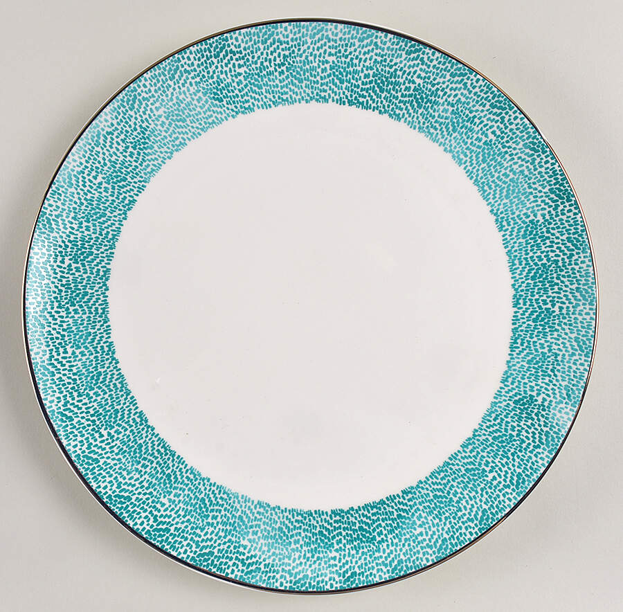 Juillet Dinner Plate by Elle Decor-1