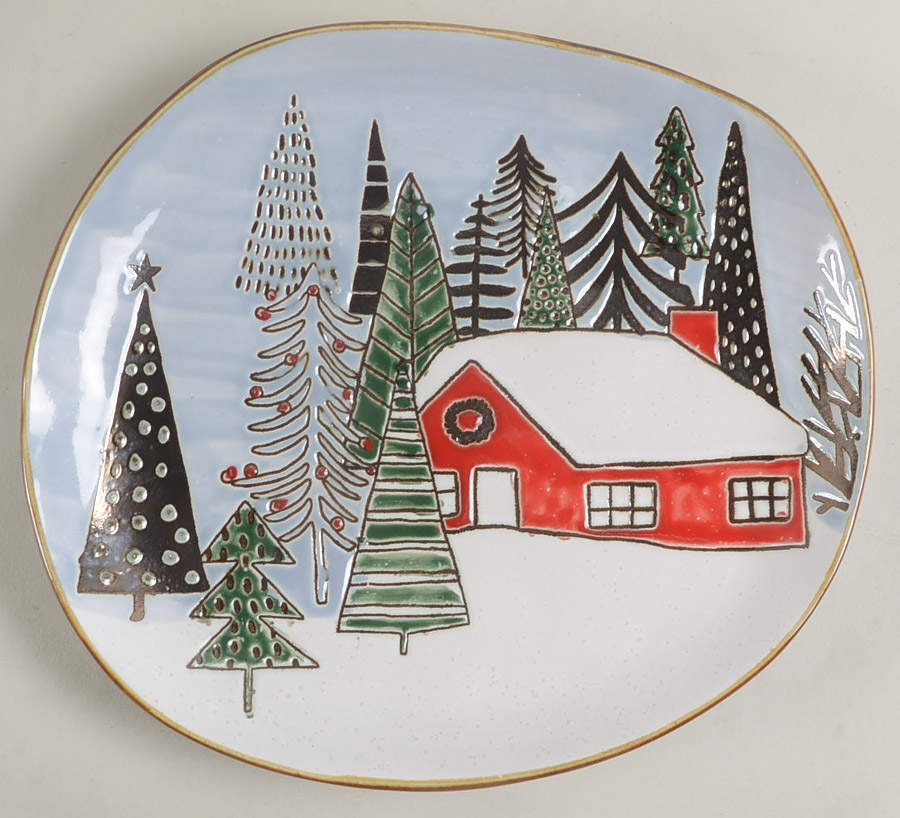 Elk Ridge Holiday Salad Plate by Eli + Ana-1
