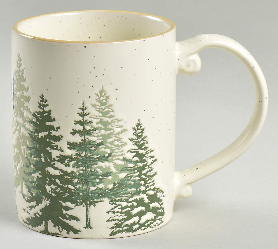 Forest Woods (Evergreen Forest) Mug by Eli + Ana-1