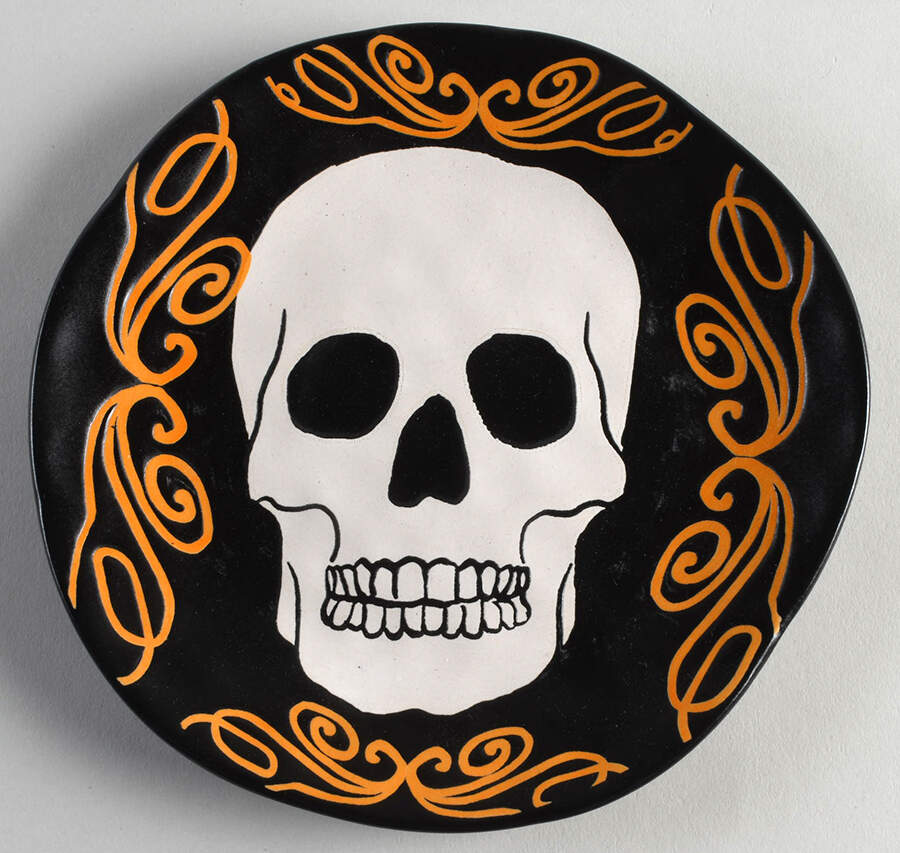 Vanny Halloween Salad Plate by Eli + Ana-1