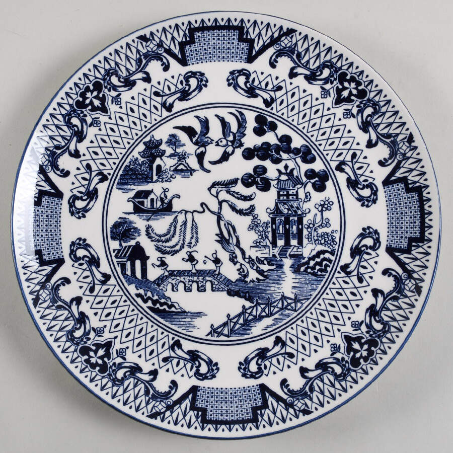 English Willow Dinner Plate by Eaton Dining-1