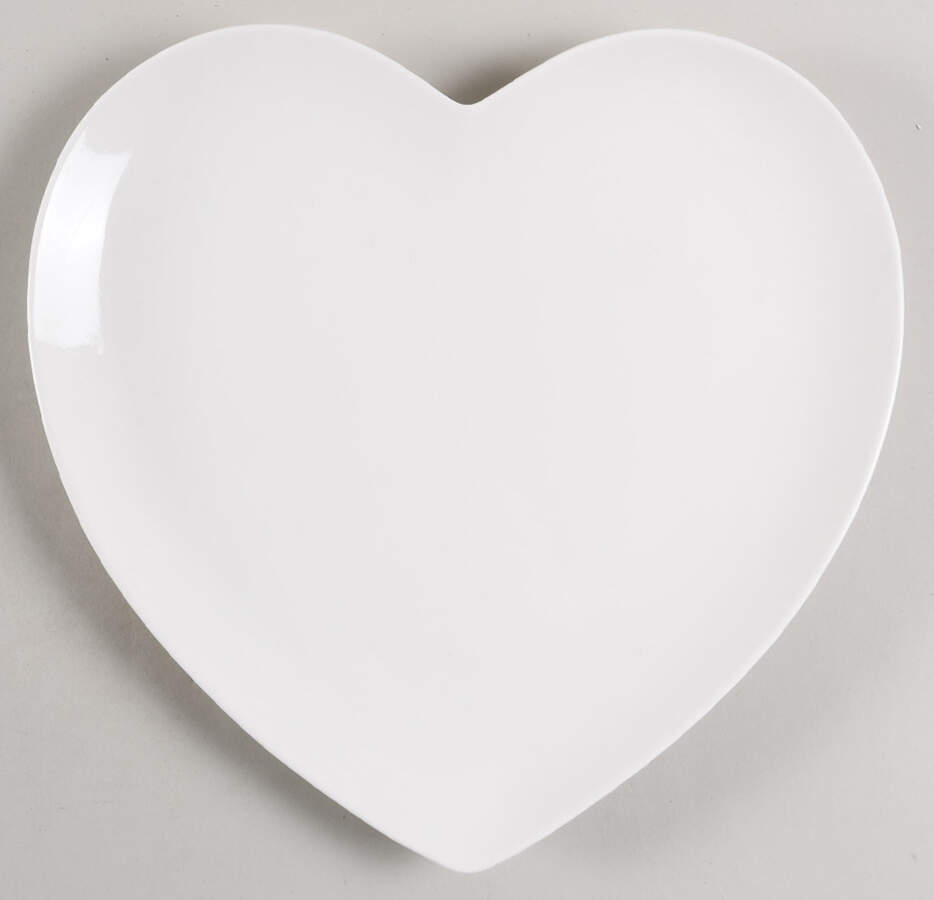 Amour Heart Shape Dinner Plate by Eaton Dining-1