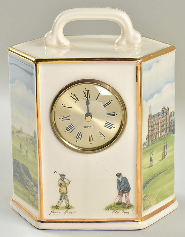 Pointers of London Quartz Clock by Edinburgh Fine China-1