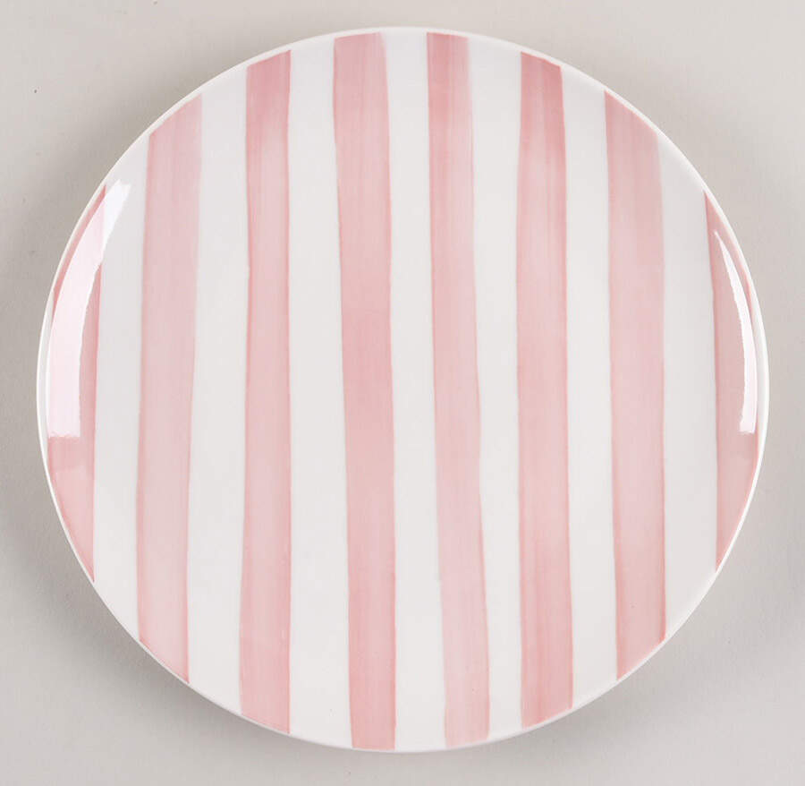 Stripe Dinner Plate by Eaton Dining-1