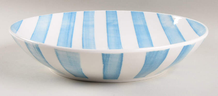 Stripe Individual Dinner Bowl by Eaton Dining-1