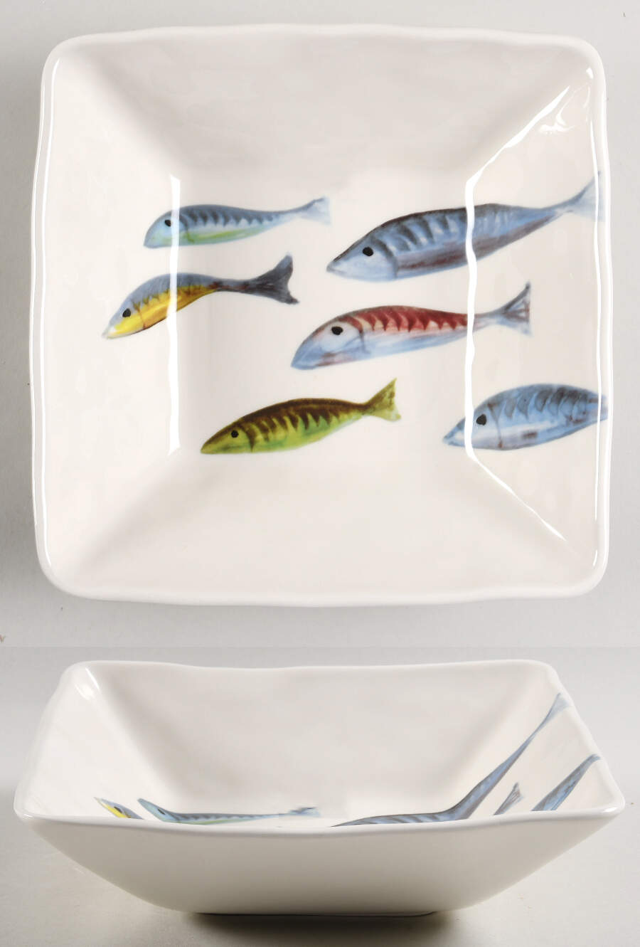 EFD13 Square Individual Dinner Bowl by Effetti d'Arte (Effetti Home)-1